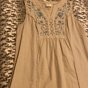 Know rose linen dress